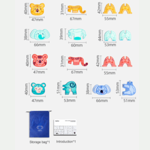 CT6399 magneticka stavebnice zviratka 7