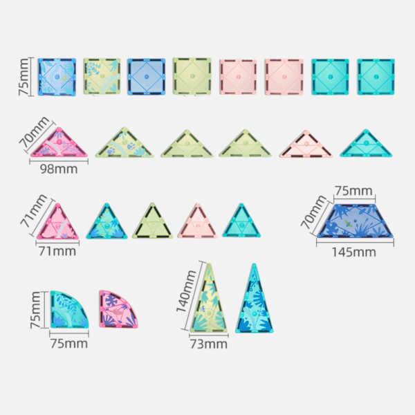 CT6399 magneticka stavebnice zviratka 8