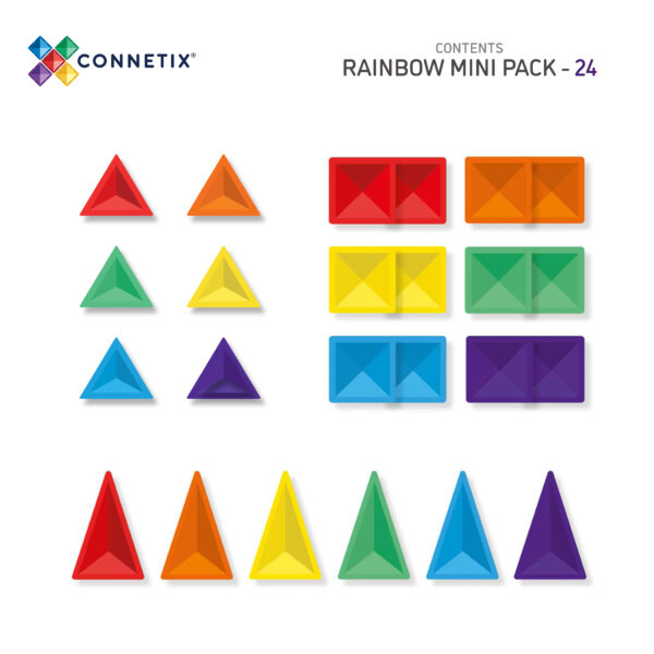 CT Box Contents Rainbow Mini 24