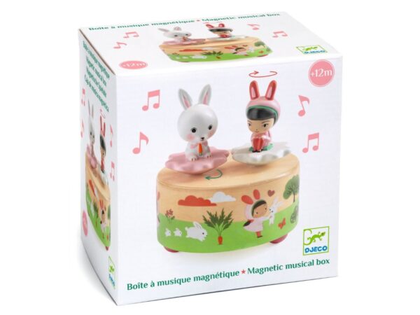 DJ06066 djeco hudebni hraci skrinka kralicek a holcicka 2