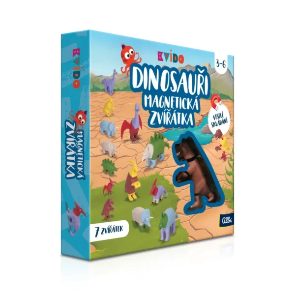 kvido magneticka zviratka dinosauri