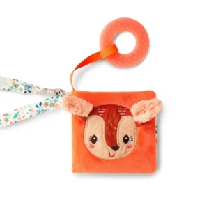 Lilliputiens: textilní knížka s kousátkem Jelínek Stella