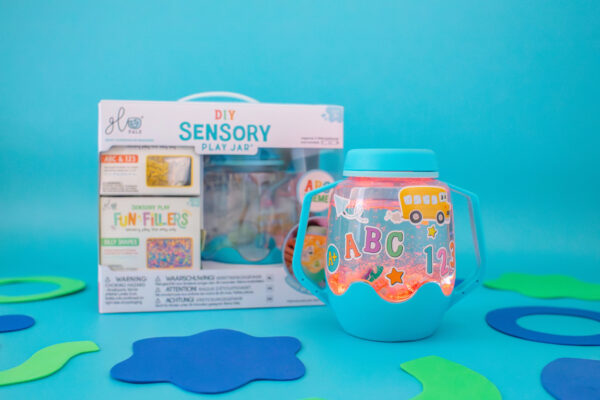eng pl Glo Pals ABC Sensory Set Sensory Jar with Magical Fillers and Stickers 405 10