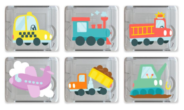 eng pl Glo Pals Light Up Sensory Cubes Cars Edition Bath Toy 399 1