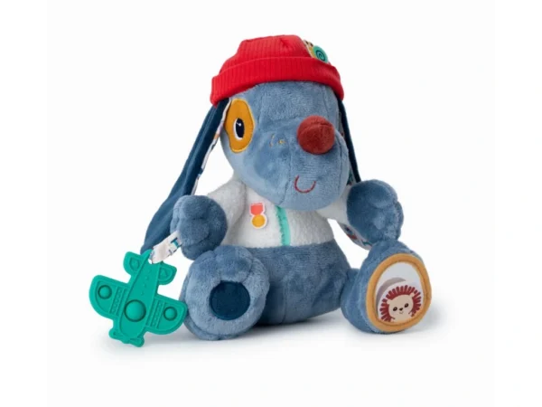 83554 lilliputiens textilni hracka s aktivitami pejsek jules