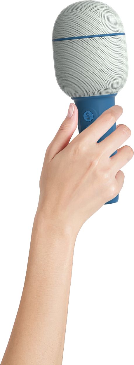 Detsky mikrofon MOB Micro Groovy modra 3