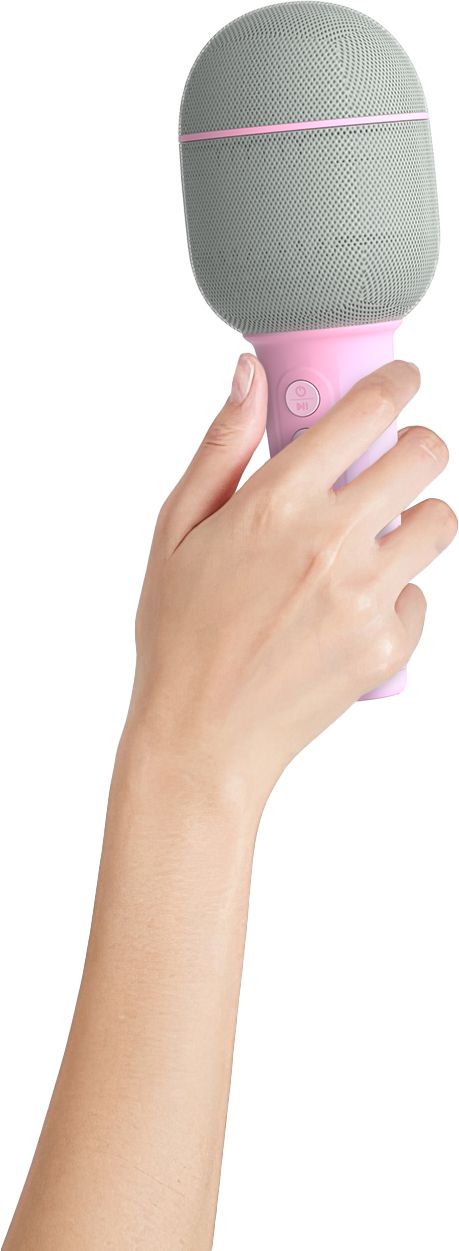 Detsky mikrofon MOB Micro Groovy ruzova 3