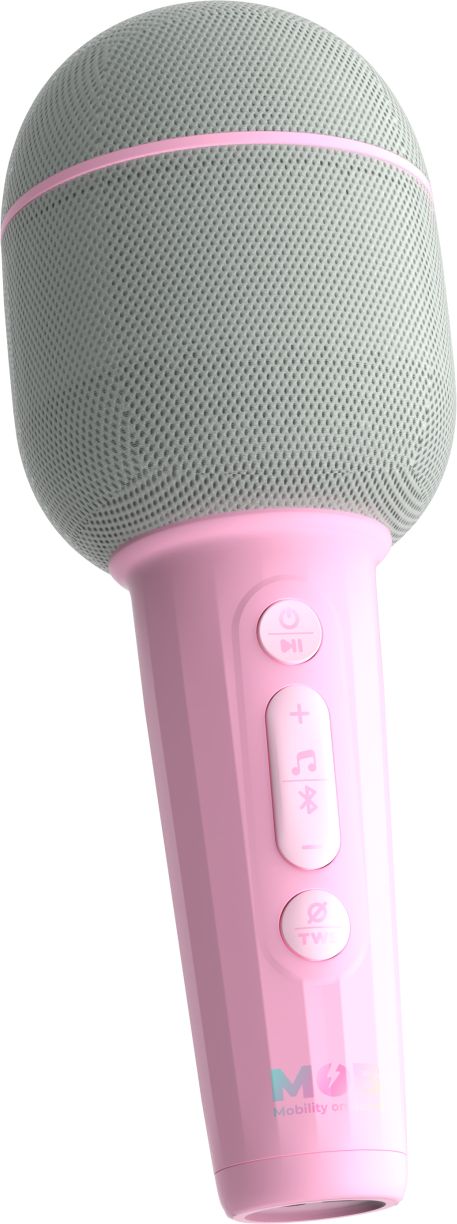 Detsky mikrofon MOB Micro Groovy ruzova