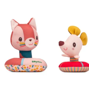 Lilliputiens:  hračka do vody - kočička Jeanne a myška