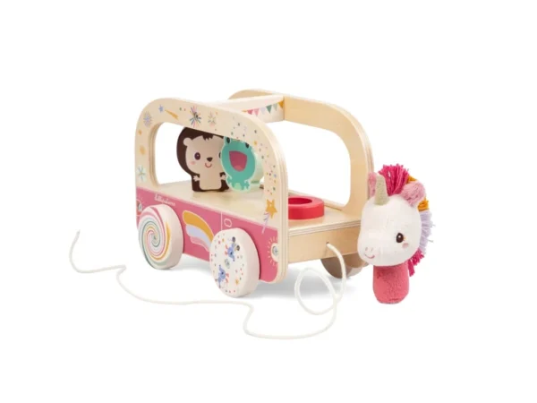 LILLI 83891 dreveny autobus jednorozec
