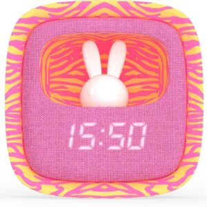 MOB - Budík a noční světlo: Pink Zebra