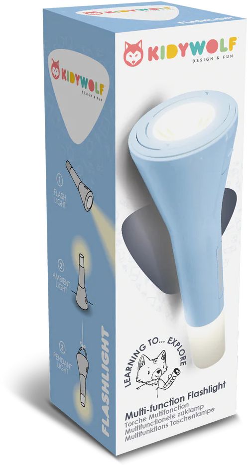 Multifunkcni svitilna Kidywolf modra 2