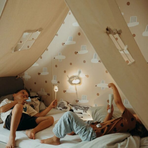 Multifunkcni svitilna Kidywolf ruzova 4