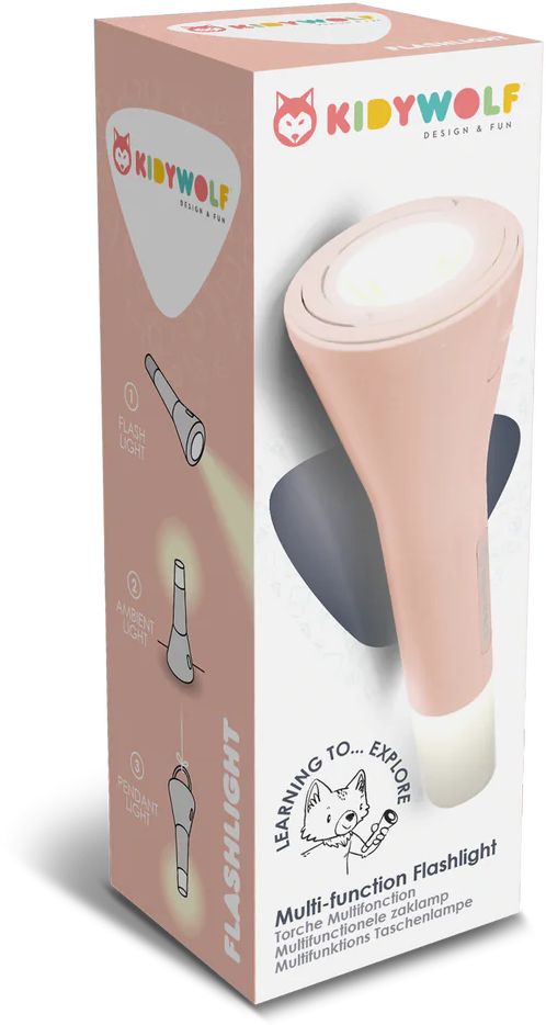 Multifunkcni svitilna Kidywolf ruzova 6