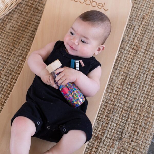 Petit Boum senzoricka lahev zvukova knofliky 6