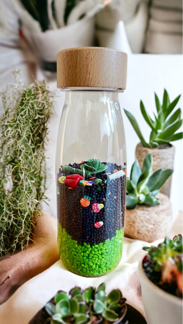 Petit Boum senzoricka lahev zvukova zelenina 5