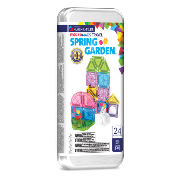 mt 264024sg magneticka stavebnica micromags spring garden travel set 24 dielov 1