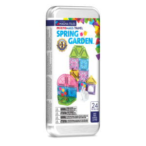 Magnetická stavebnice microMAGS Spring Garden Travel Set