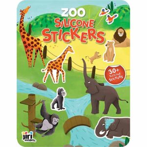 Hra se silikonovými samolepkami - Zoo