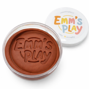 Jednobarevná modelína hnědá (300g)