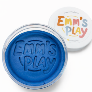 Jednobarevná mini modelína modrá