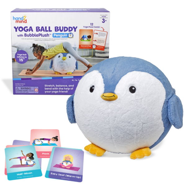 97697 Yoga Ball BubblePlush Penguin Hero web