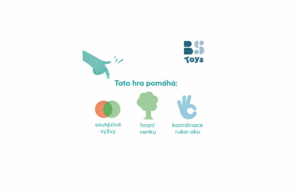 BS GA545 discgolf s vlajkami vyhody