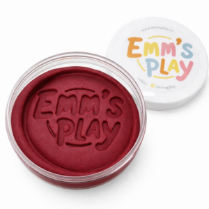 Jednobarevná mini modelína vínová