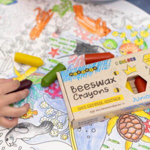 Junior colorbooks close up