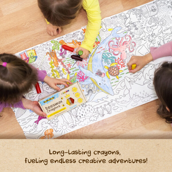 Junior colorbooks floor