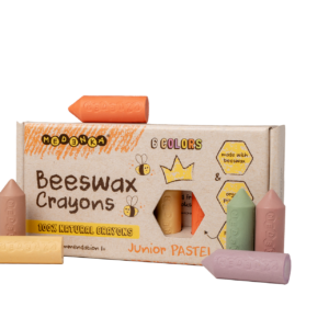 Medenka – Přírodní voskovky Junior PASTEL (6 ks)