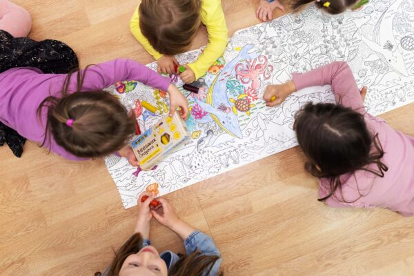 Medenka crayons Junior floor