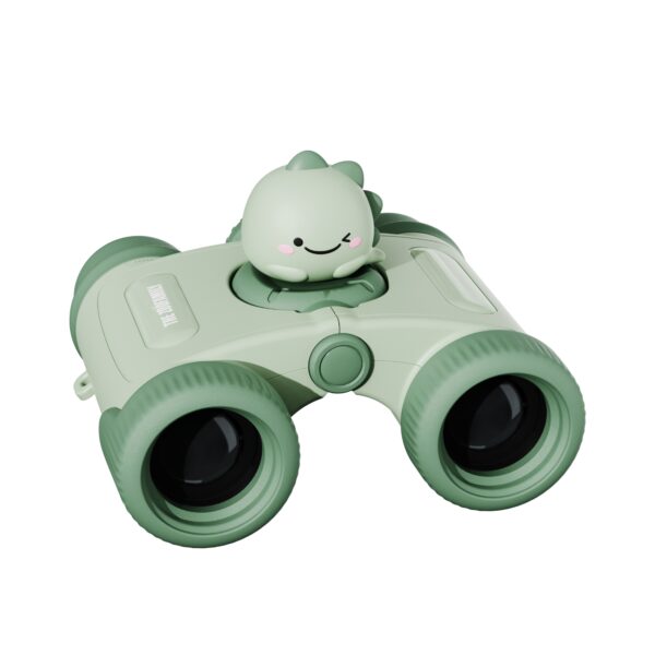 The Zoofamily Packshot Kids Binoculars Dino Green Zoo Eyes Top View 5
