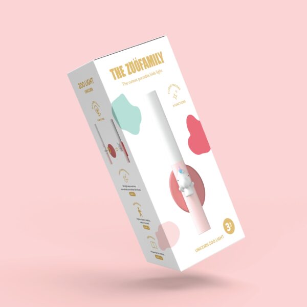 The Zoofamily Packshot Packaging Zoo Light Unicorn
