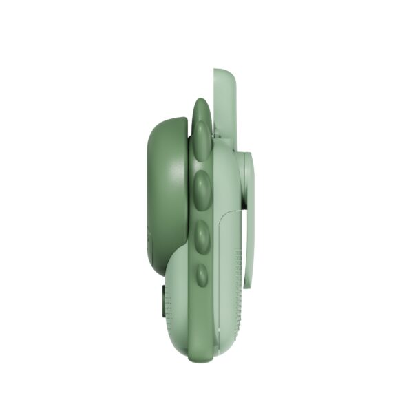The zoofamily dino green walkie talkie right view