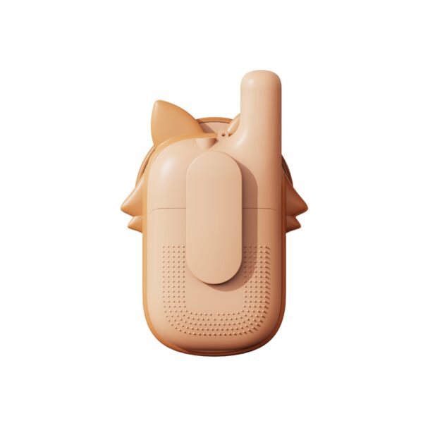 The zoofamily fox walkie talkie back