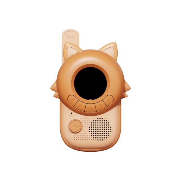 The zoofamily fox walkie talkie front