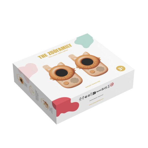 The zoofamily packaging of set fox walkie talkie 1