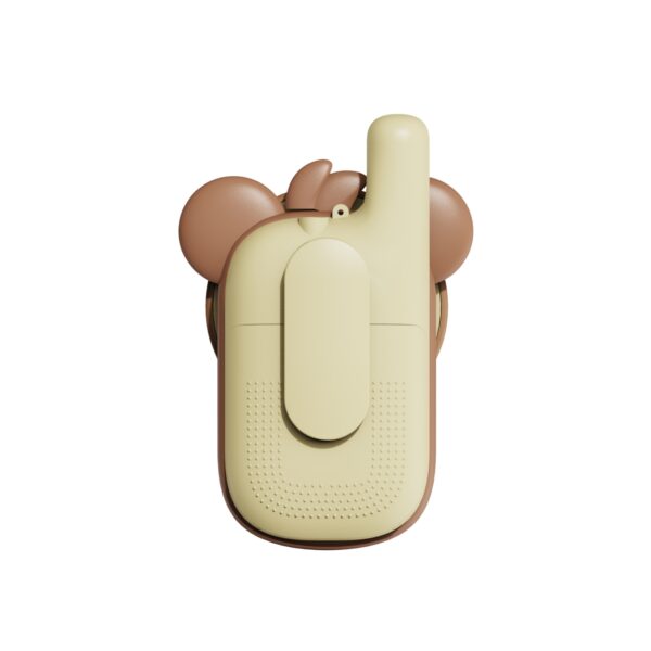 The zoofamily packshot bear walkie talkie back