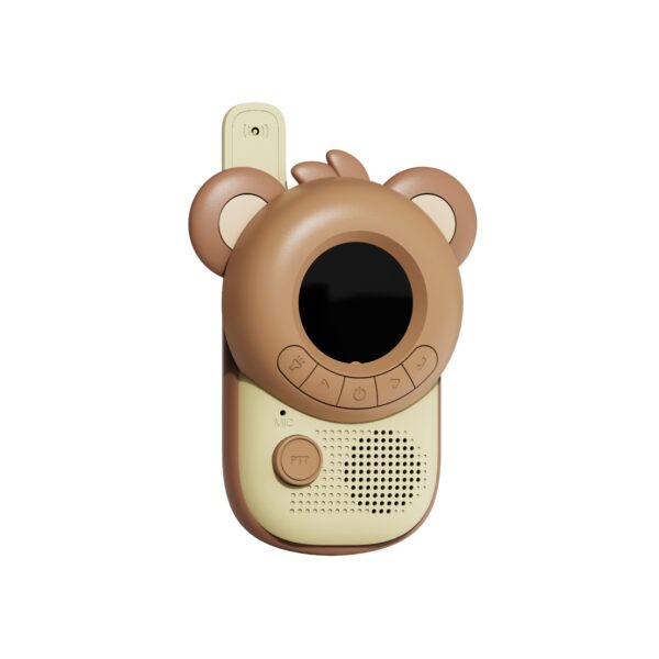 The zoofamily packshot bear walkie talkie diagonal view