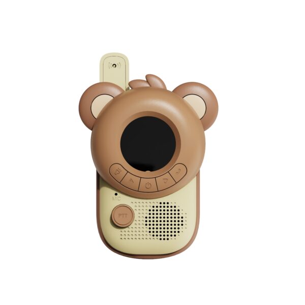 The zoofamily packshot bear walkie talkie front