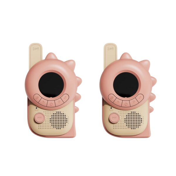 The zoofamily set of dino walkie talkie front