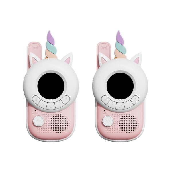 The zoofamily set of unicorn walkie talkie