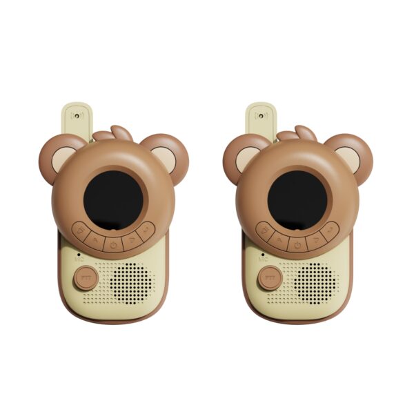 The zoofamily set walkie talkie bear front