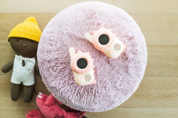 The zoofamily walkie talkie dino pink dino pink 4