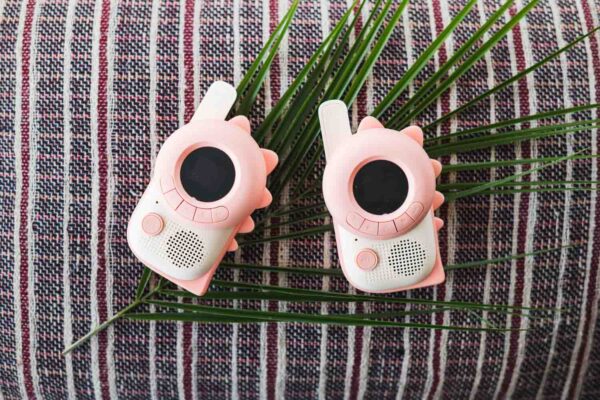 The zoofamily walkie talkie dino pink dino pink 7
