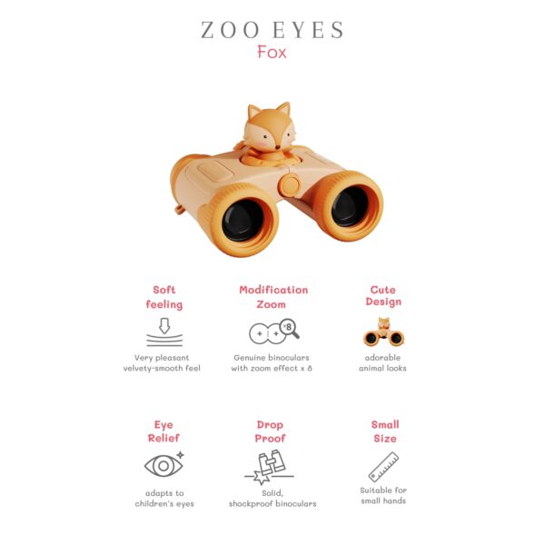 ZooFamily Zoo Eyes Fox features English