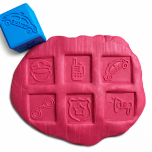 Obtiskovací kostka POLICIE