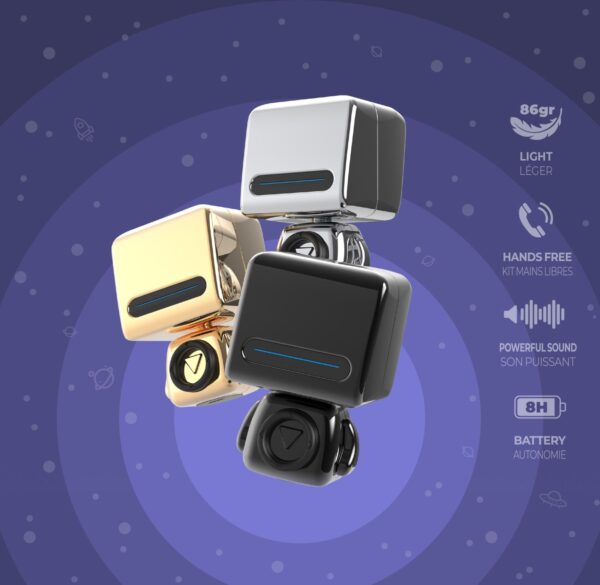 AST SPK SIL 01 bluethooth reproduktor silver 4