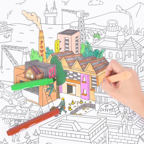 MD4089 omalovanka v roli dzungle 4